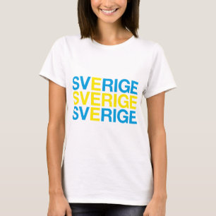 SVERIGE Flag T-Shirt