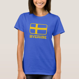 Sverige Flag T-Shirt