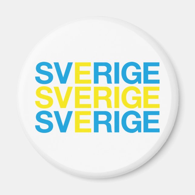 SVERIGE MAGNET (Front)