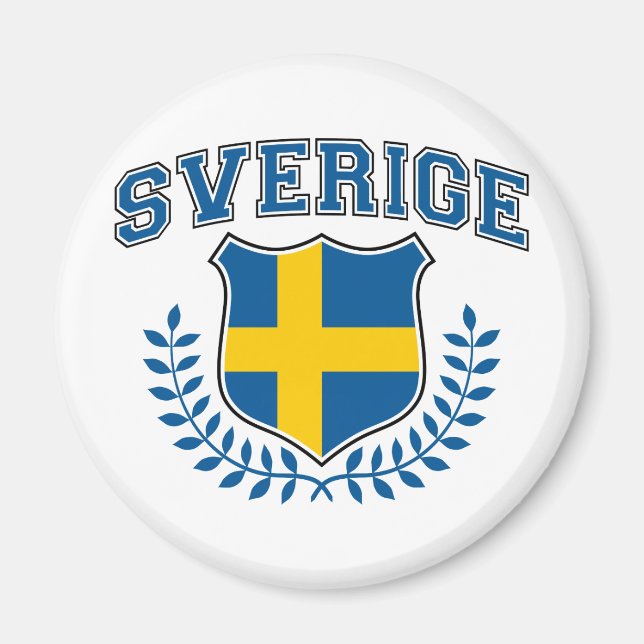 Sverige Magnet (Front)