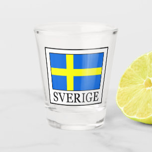 Sverige Shot Glass