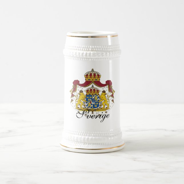 SVERIGE (Sweden) Beer Stein (Center)