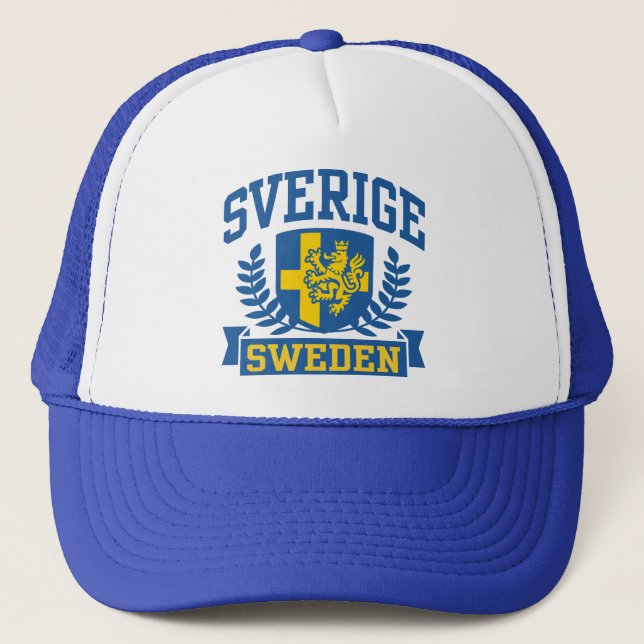 Sverige Trucker Hat (Front)