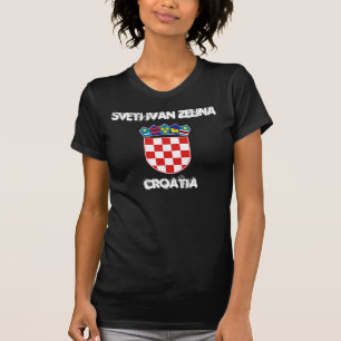 Sveti Ivan Zelina, Croatia with coat of arms T-Shirt