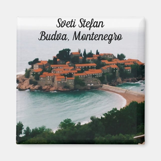 Sveti Stefan Magnet (Front)
