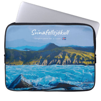 Svínafellsjökull, Iceland -  Glacier View Laptop Sleeve