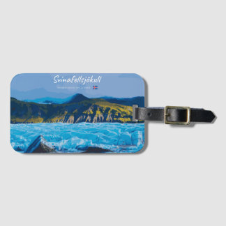 Svínafellsjökull, Iceland -  Glacier View Luggage Tag