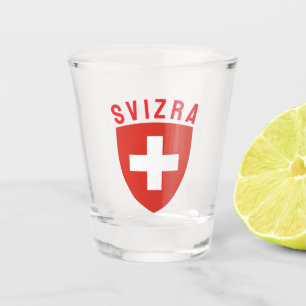 Svizra (Romansh-speaking Switzerland) Shot Glass
