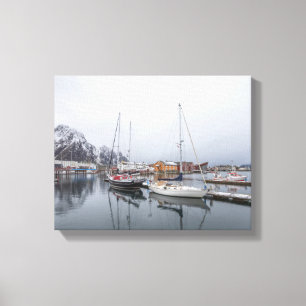 Svolvaer Lofoten Islands Canvas Print