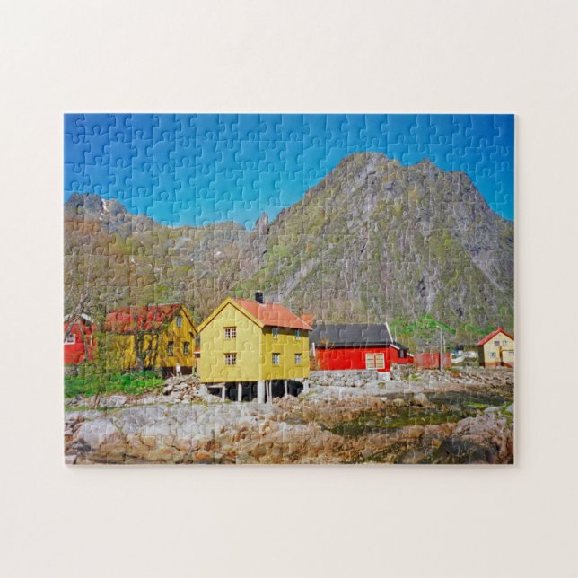 Svolvaer, Norway 252-pc Jigsaw Puzzle (Horizontal)