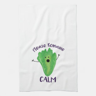 Svp serviette de cuisine calme de Romaine