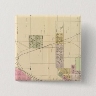 SW Omaha, Nebraska 2 Inch Square Button