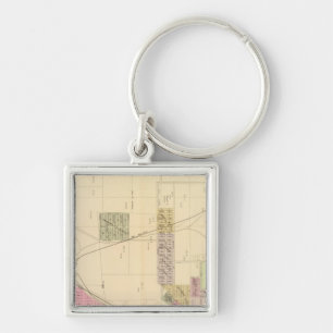 SW Omaha, Nebraska Keychain