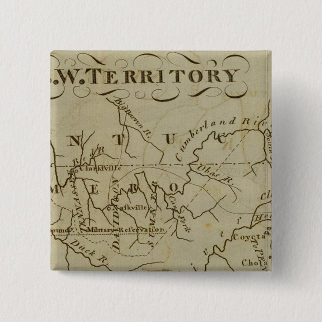 SW Territory 2 Inch Square Button (Front)