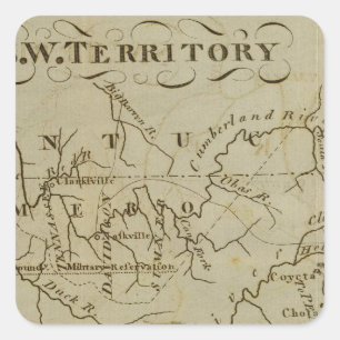 SW Territory Square Sticker