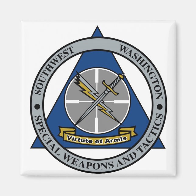 SW WA SWAT Magnet (Front)