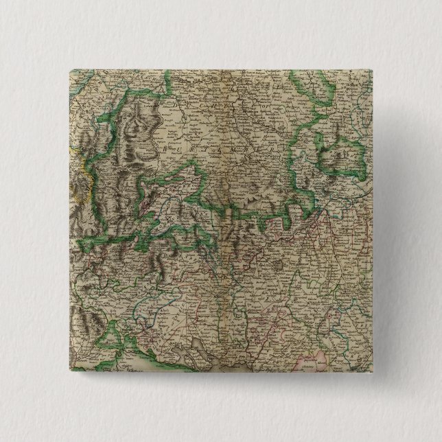 Swabia 2 inch square button (Front)