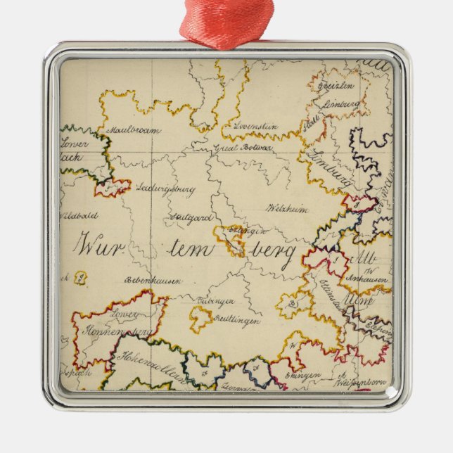 Swabia Metal Ornament (Front)