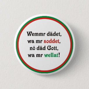 Swabian catechism 2 inch round button
