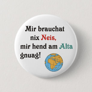 Swabian world 2 inch round button