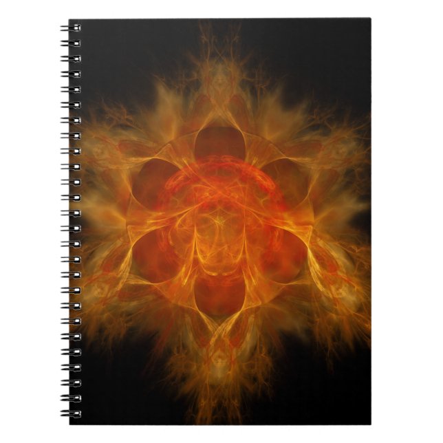 Swadhisthana Second Chakra - One's Own Abode Notebook (Front)