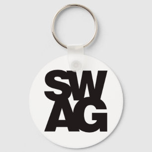 Swag - Black Keychain