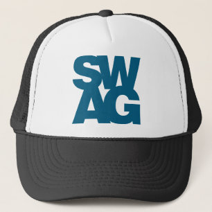 Swag - Blue Trucker Hat