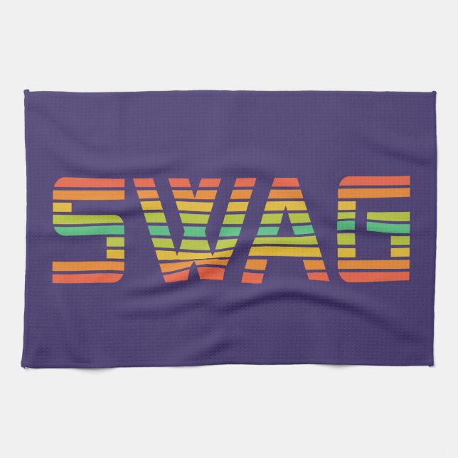 SWAG custom kitchen towel (Horizontal)