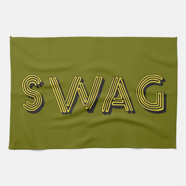SWAG custom kitchen towel (Horizontal)