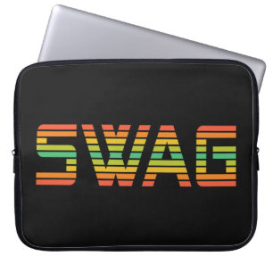 SWAG custom laptop sleeve