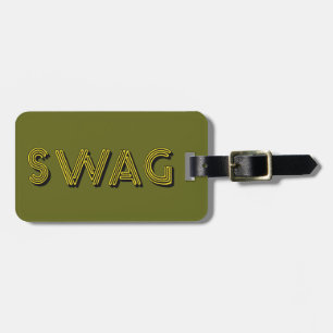 SWAG custom luggage tag