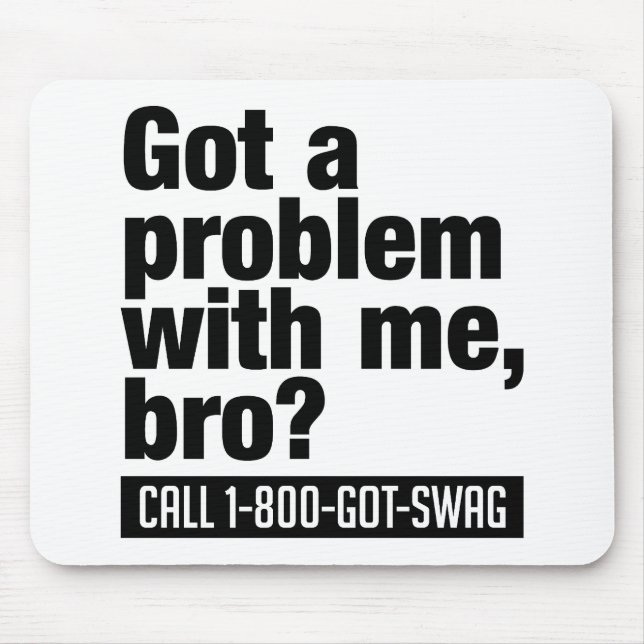 SWAG custom mousepad (Front)