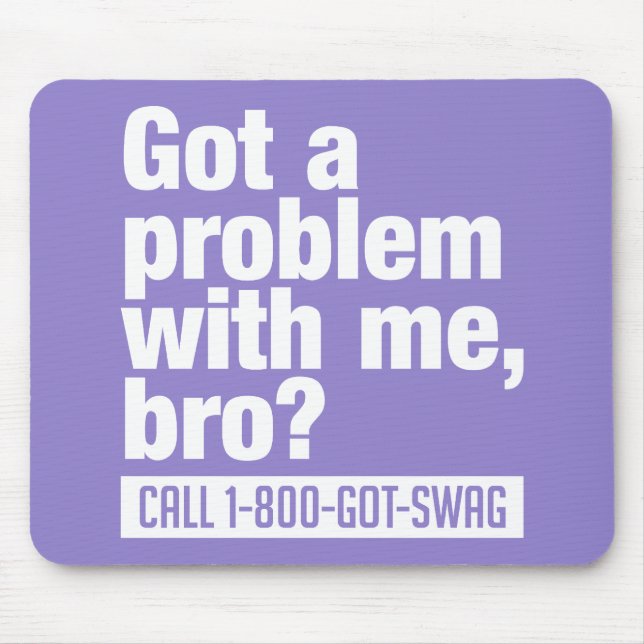 SWAG custom mousepad (Front)
