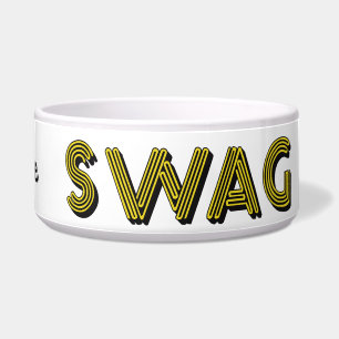 SWAG custom pet bowls