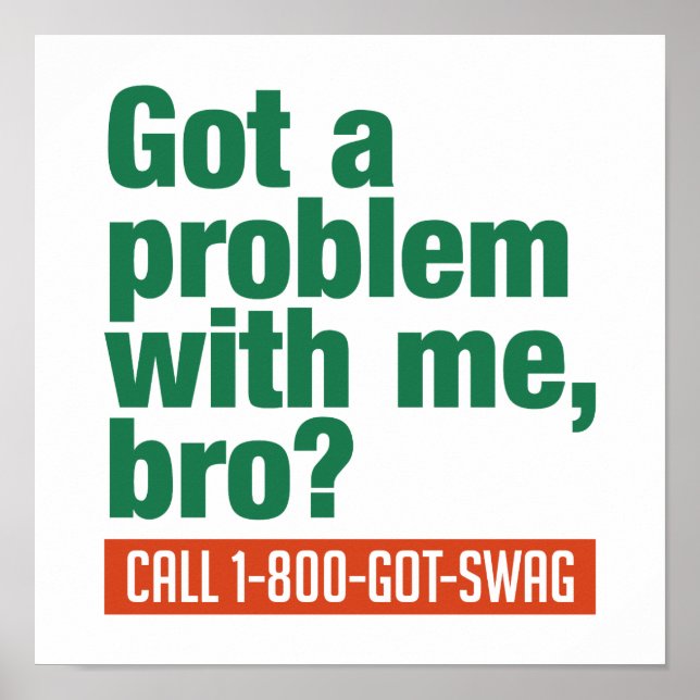 SWAG custom poster (Front)