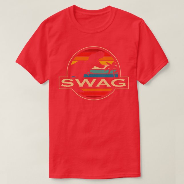 Swag Dinosaur T-Shirt (Design Front)