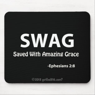 SWAG gotGod316.com Scripture Mouse Pad