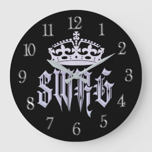 SWAG LARGE CLOCK