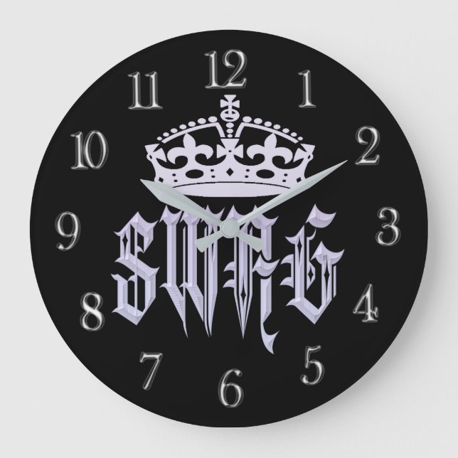 SWAG LARGE CLOCK (Front)