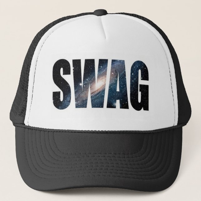 SWAG Snapback Trucker Hat (Front)
