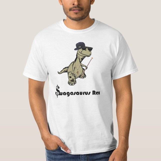 Swagasaurus Rex T-Shirt (Front)