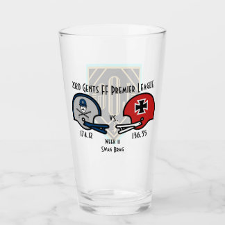SwagBrag11 Der Rote v Lizzie Pint Glass