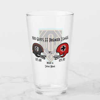 SwagBrag6 Der Rote v Lucky Pint Glass