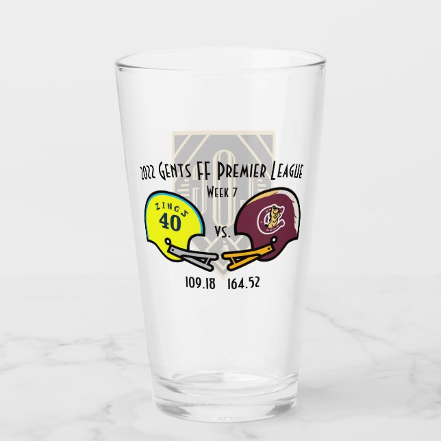 SwagBrag Zing v Horsefeathers Glass (Front)