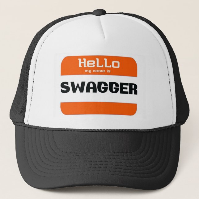 Swagger Trucker Hat (Front)