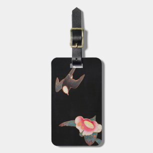 Swallow and Camellia, Jakuchū Luggage Tag