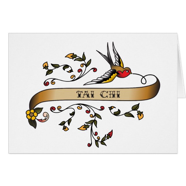 Swallow and Scroll with Tai Chi (Front Horizontal)