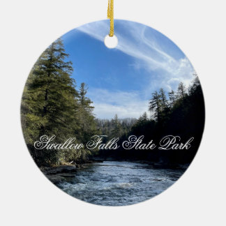 Swallow Falls State Park 2023 Ceramic Ornament