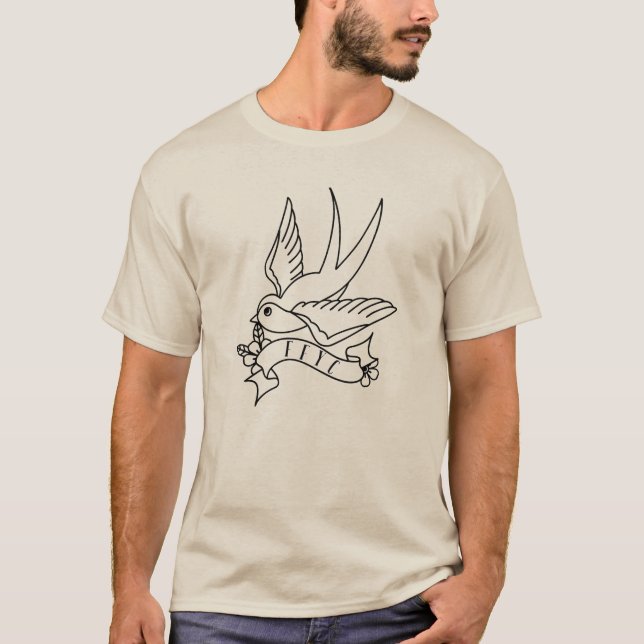 Swallow Men's Shirt (Front)