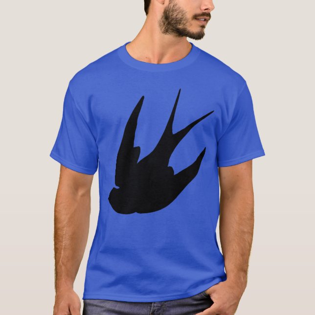 Swallow Silhouette friend T-Shirt (Front)